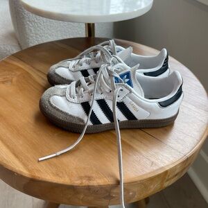 Adidas White and Black Sneakers